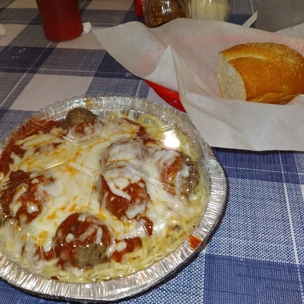 Meatballs w Spaghetti with Meat Sauce